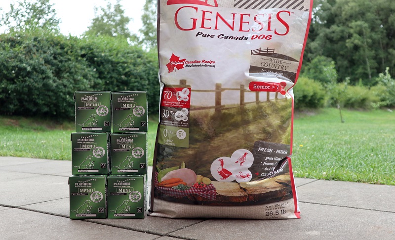 Trocken- oder Nassfutter: GENESIS oder PLATINUM Futter für alte Hunde? - PLATINUM Futter Zwei Futter F%C3%BCr HunDe Im Test.