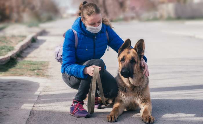 Menschen, bei denen eine Infektion mit dem Coronavirus diagnostiziert wurde, dürfen überhaupt nicht mehr das Haus verlassen, weil sie unter häuslicher Quarantäne stehen. ( Foto: Shutterstock -   Tatyana Blinova_)