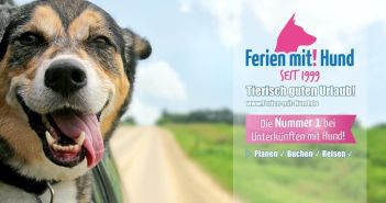 Über 150.000 hundefreundliche Ferienhäuser und Ferienwohnungen - jetzt (Foto: Ferien mit Hund)